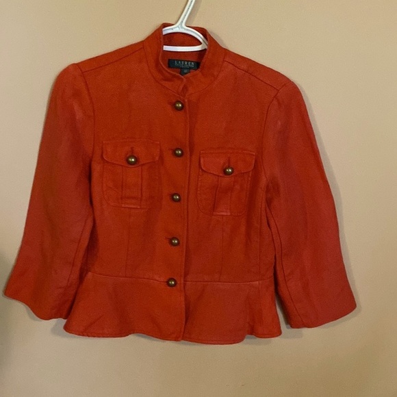 Ralph Lauren Jackets & Blazers - Ralph Lauren linen blazer size 10P
